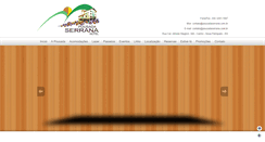 Desktop Screenshot of pousadaserrana.com.br